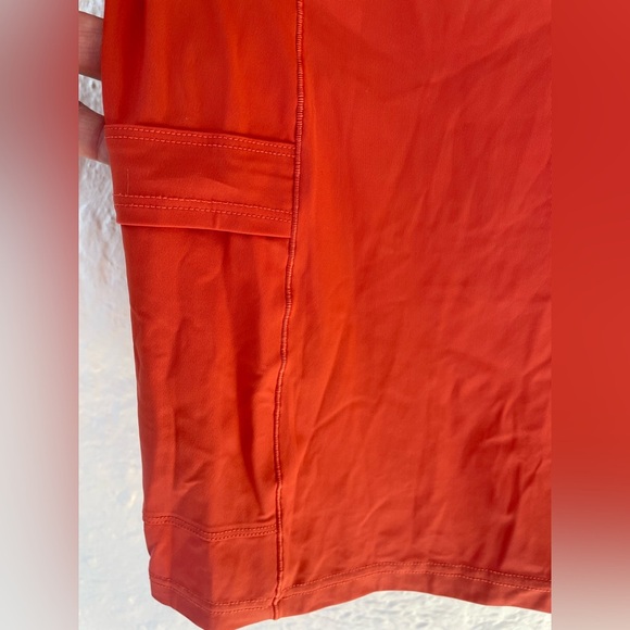 Outdoor Voices Exercise Dress In Paprika Bloom, adjustable straps; size XL - Picture 6 of 10